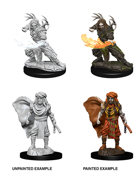 Dungeons & Dragons - Nolzurs Marvelous Unpainted Miniatures Male Human Druid - Good Games