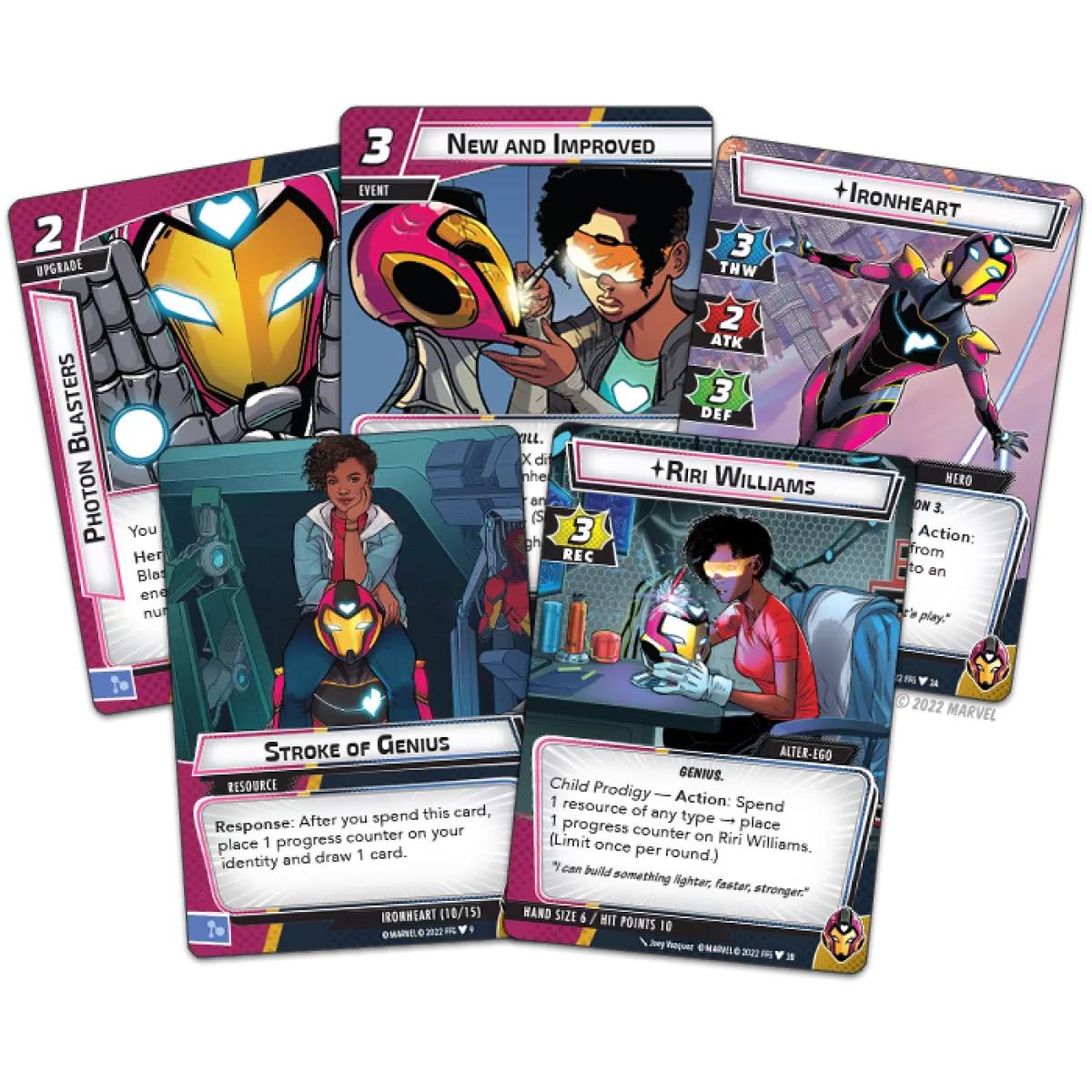Marvel Champions - The Card Game - Ironheart Hero Pack - Good Games