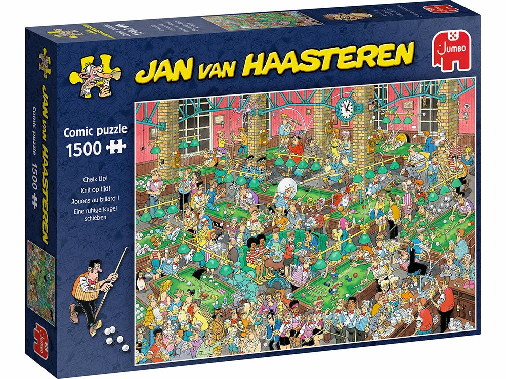 Jan Van Haasteren - Chalk Up 1500 Piece Jigsaw - Good Games