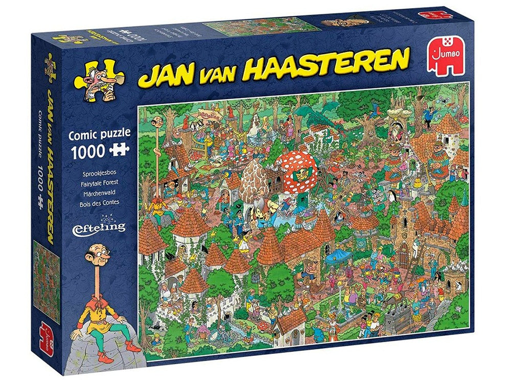 Jan Van Haasteren - Fairytale Forest 1000 Piece Jigsaw - Good Games