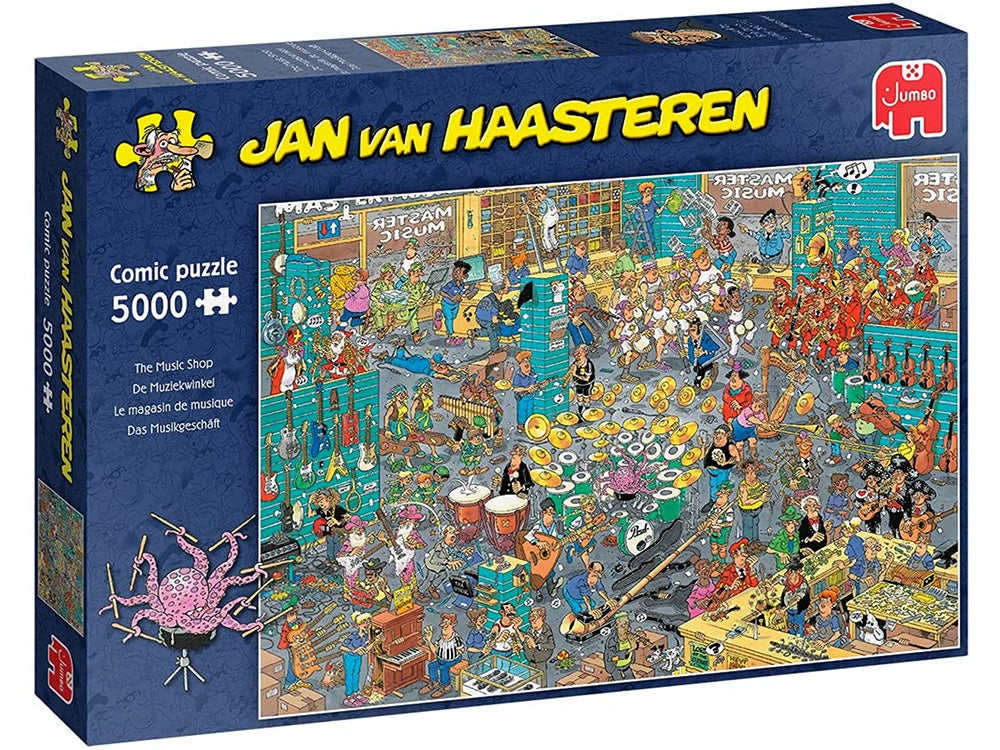 Jan Van Haasteren - The Music Shop 5000 Piece Jigsaw - Good Games