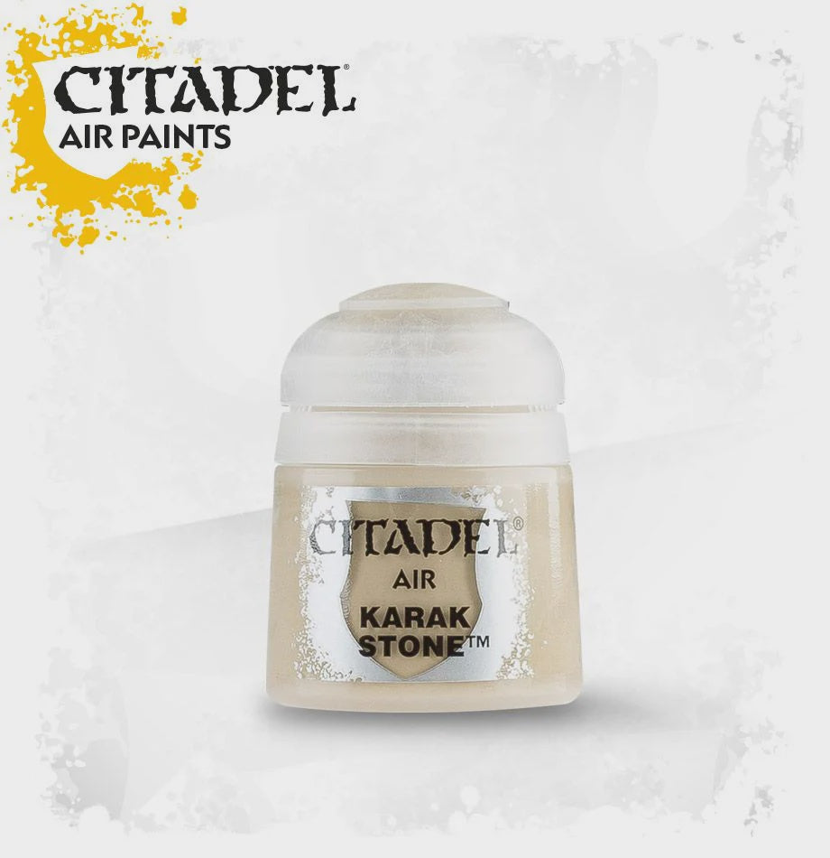 Citadel Air – Karak Stone (24 Ml) – Pintura Para Aerógrafo De La Gama Citadel Colour, Formulación Fina Para Un Acabado Perfecto