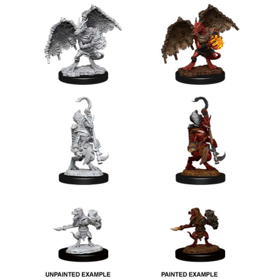 Dungeons & Dragons - Nolzurs Marvelous Unpainted Miniatures Kobold Inventor Dragonshield & Sorcerer - Good Games
