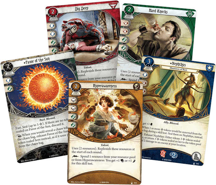 Arkham Horror - The Card Game - The Lair Of Dagon - Mythos Pack - Good Games