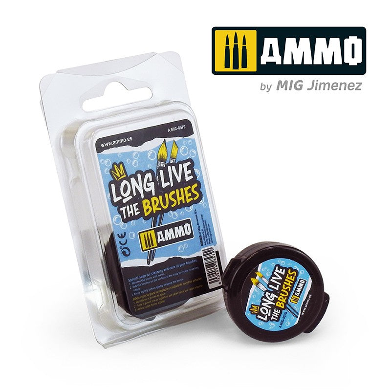 Ammo by MIG Brushes: Long Live the Brushes Soap - Good Games