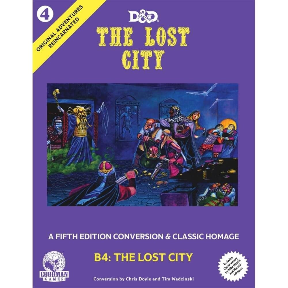 Dungeons & Dragons Original Adventures Reincarnated #4 The Lost City - Good Games