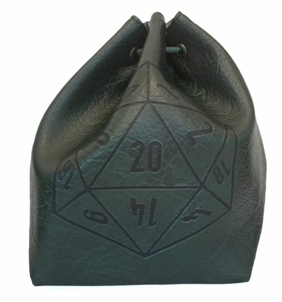 LPG Large Dice Bag Green - Good Games