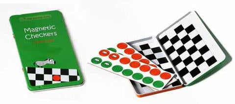 Magnetic Games Tins - Magnetic Checkers - Good Games