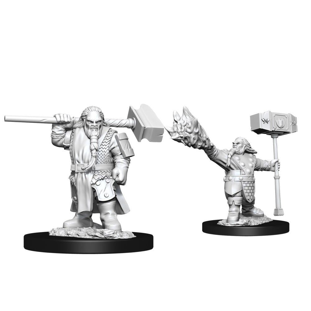 Dungeons & Dragons - Nolzurs Marvelous Unpainted Miniatures Male Dwarf Cleric - Good Games