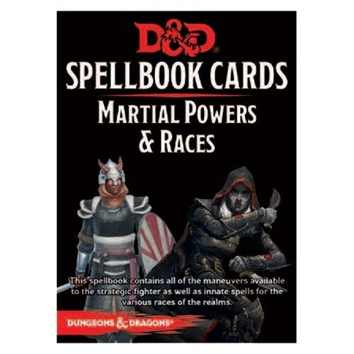 Dungeons & Dragons Spellbook Cards Martial Deck (61 Cards) Revised 2017 Edition V2 - Good Games