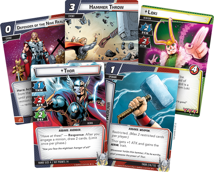 Marvel Champions - The Card Game - Thor Hero Pack - Good Games