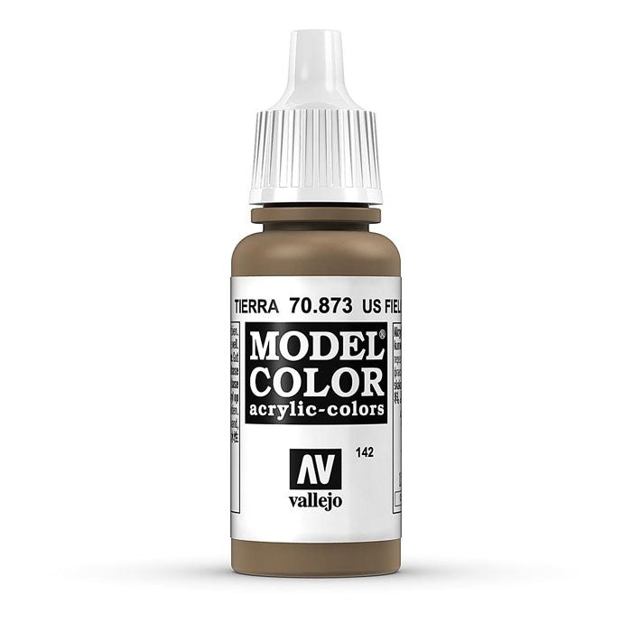 Vallejo Model Colour - Us Field Drab 17ml Acrylic Paint (AV70873) - Good Games