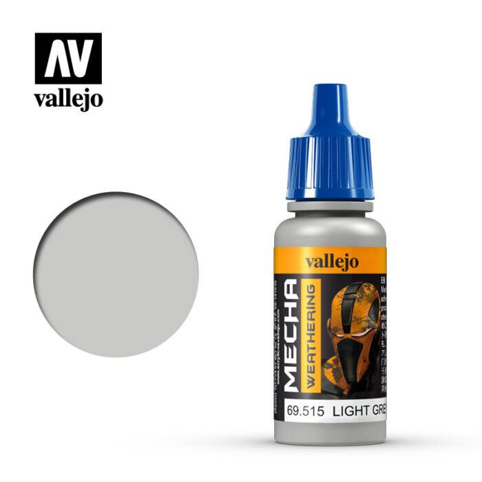 Vallejo Mecha Colour - Light Grey Wash 17ml Acrylic Paint (AV69515) - Good Games