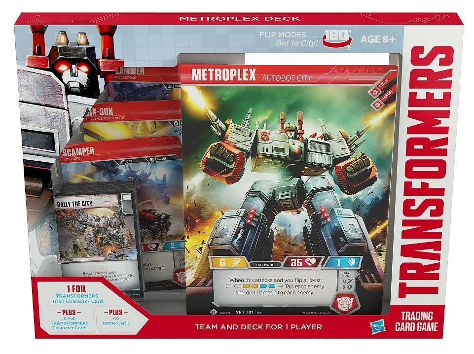 Transformers tcg Metroplex Deck - Good Games