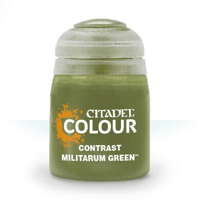 Citadel Contrast Paint - Militarum Green 18ml (29-24) - Good Games