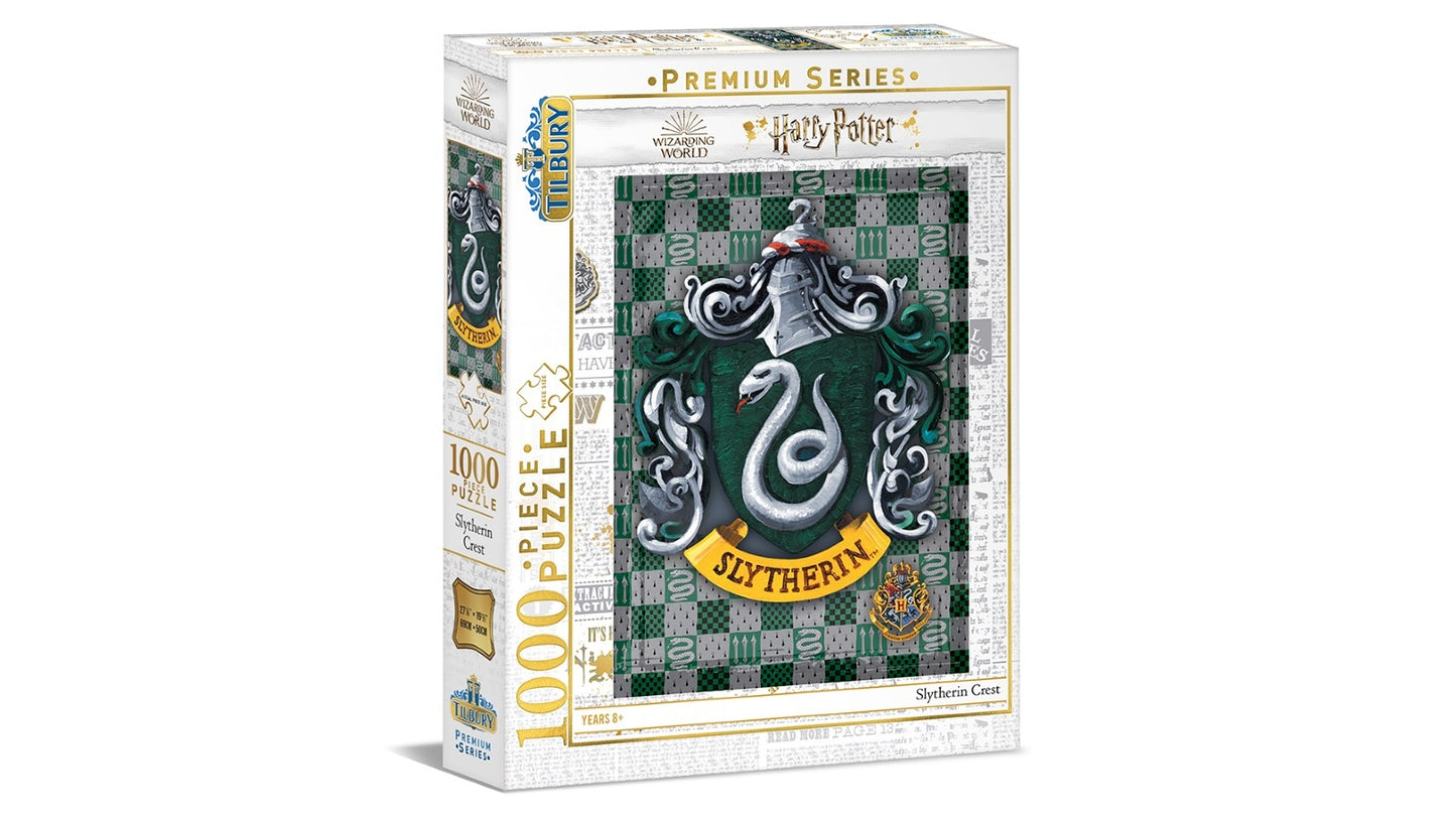 Tilbury - Harry Potter - Slytherin 1000 Piece Jigsaw - Good Games