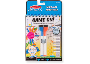 Melissa & Doug - On The Go - Write On Reusable Games - Good Games