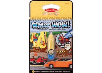 Melissa & Doug - On The Go - Water WOW! - Vehicles - Good Games