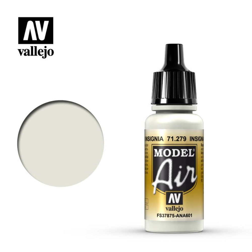 Vallejo Model Air - Insignia White 17ml Acrylic Paint (AV71279) - Good Games