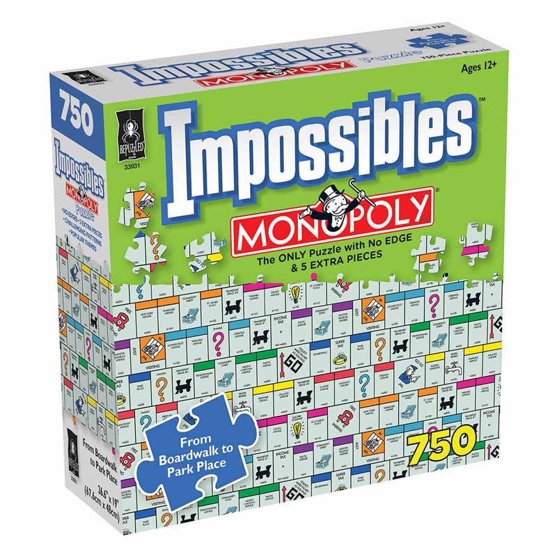 Impossibles Monopoly 750 Piece Jigsaw - Good Games