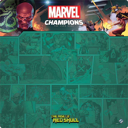 Marvel Champions: The Card Game - Red Skull 1-4 Player Game Mat - Good Games