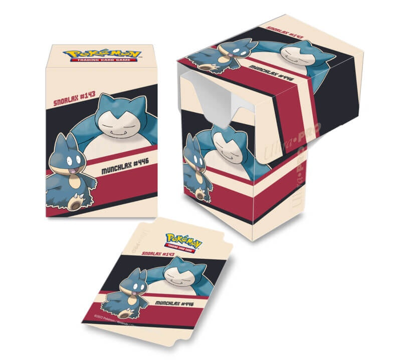 Ultra Pro - Pokemon - Full View Deck Box Snorlax & Munchlax - Good Games