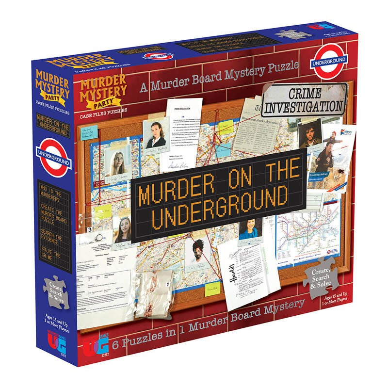 Murder Mystery: Underground 1000 Piece Jigsaw - Good Games