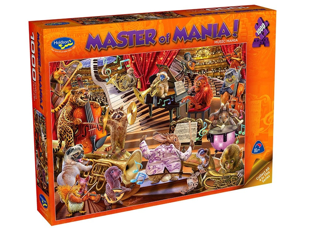 Holdson - Master Of Mania - Music Mania 1000 Piece Jigsaw - Good Games