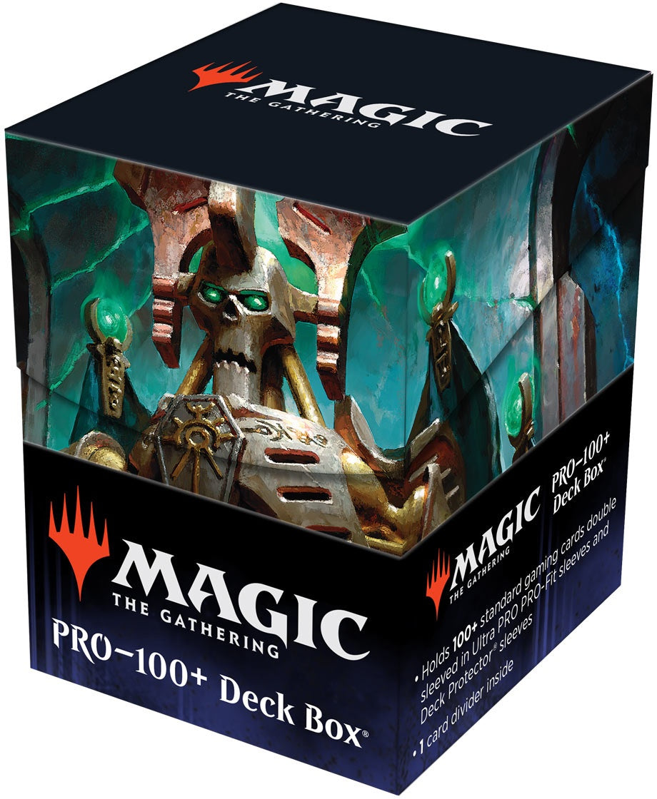 Ultra Pro - Warhammer 40K Commander - Necron Dynasties 100+ Deck Box - Good Games