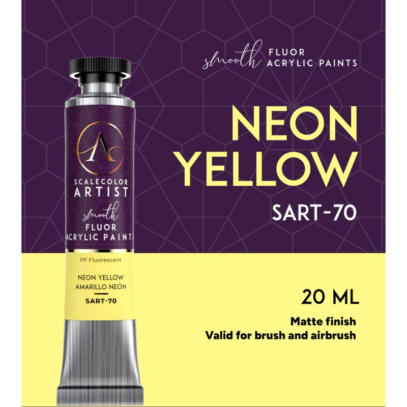 Scale 75 Scalecolor Artist Neon Yellow 20ml (Preorder) - Good Games
