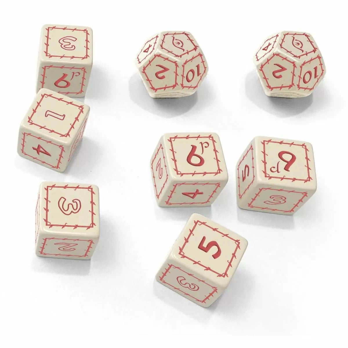 The One Ring RPG White Dice Set - Good Games
