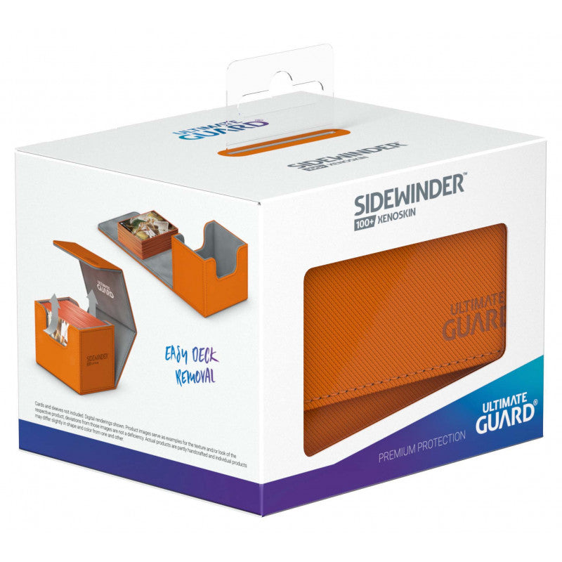 Ultimate Guard - Sidewinder 100+ Standard Size Xenoskin Orange - Good Games