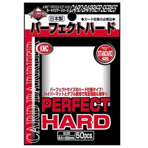 KMC - Perfect Hard Sleeve Standard Size (50) - Good Games