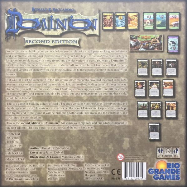 Dominion - Second Edition - Good Games