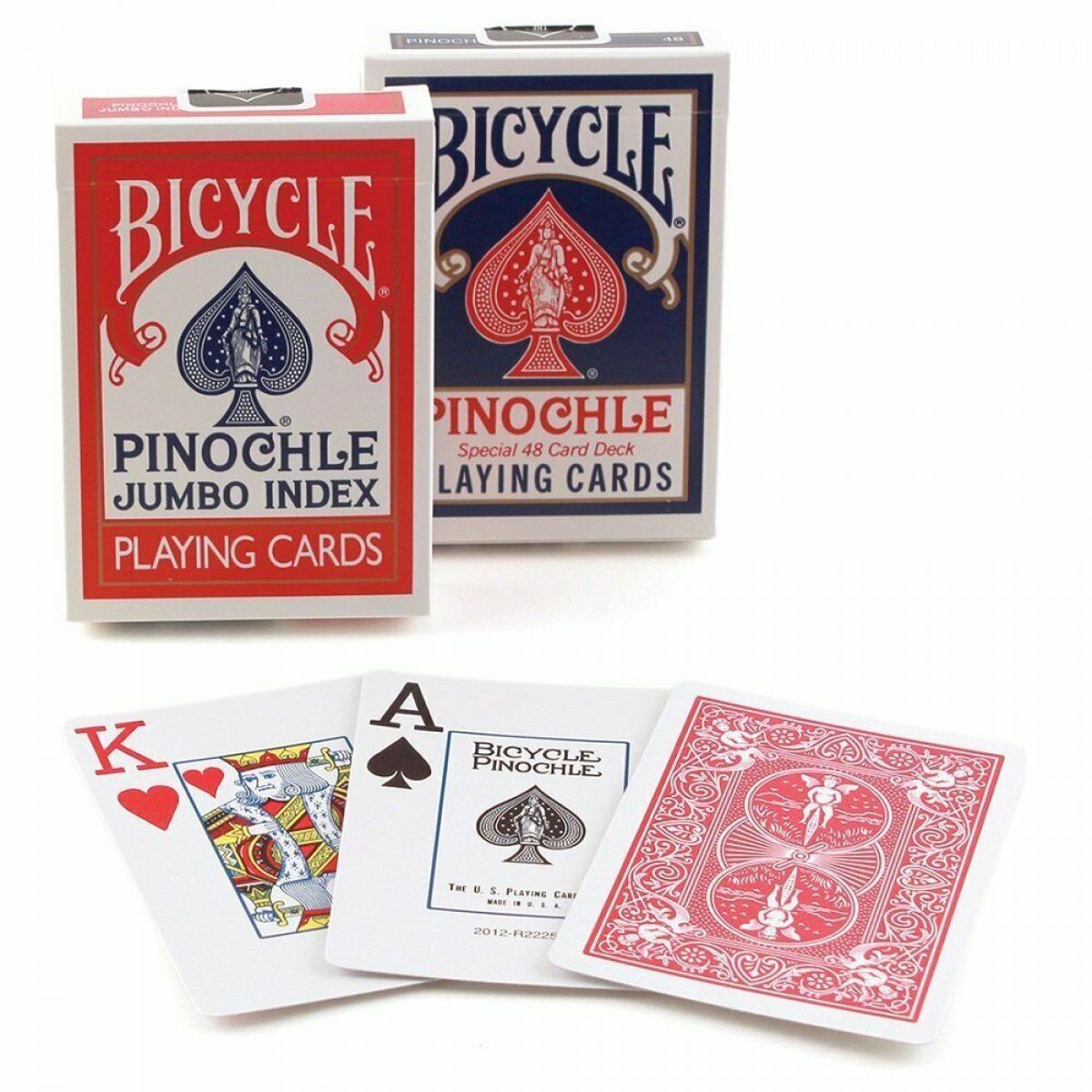 Bicycle Pinochle Jumbo Index Playing Cards - Good Games
