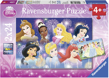 Ravensburger - Disney The Princesses Gathering - 2x24 Piece Jigsaw - Good Games