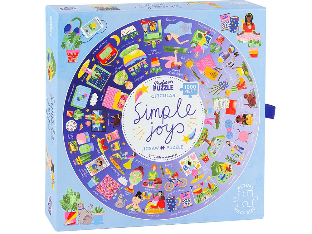 Professor Puzzle The Simple Joys 1000 Piece Jigsaw - Good Games