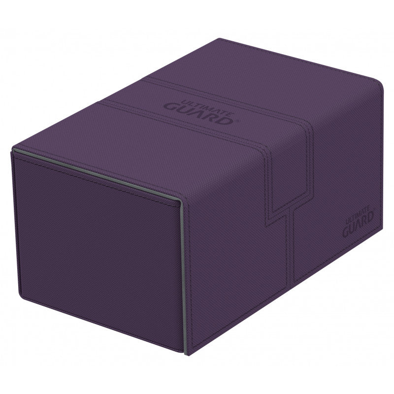 Ultimate Guard - Twin Flip N Tray Deck Case 160+ Standard Size Xenoskin Purple - Good Games