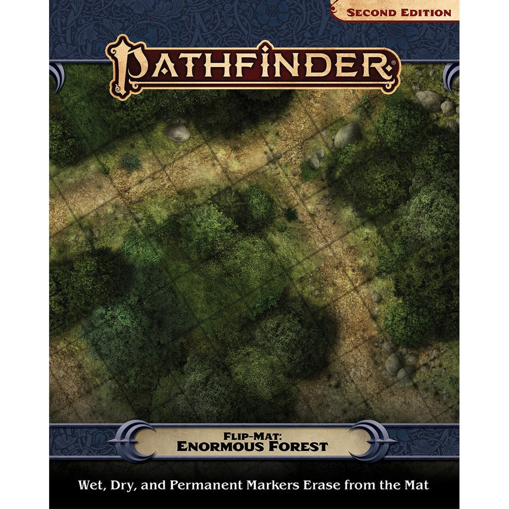 Pathfinder Accessories Flip Mat: Enormous Forest - Good Games