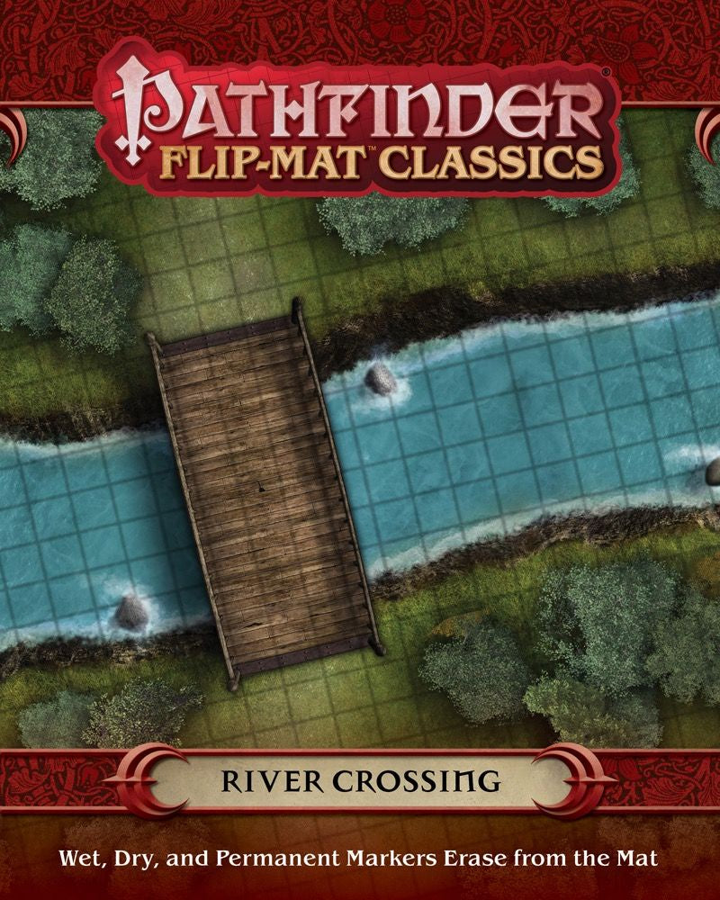 Pathfinder Flip Mat Classics River Crossing - Good Games