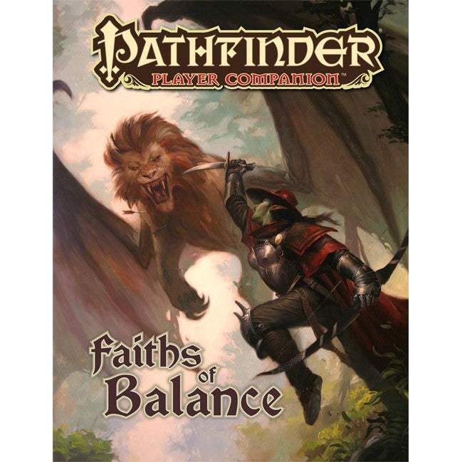 Pathfinder First Edition Player Companion Faiths of Balance (Preorder) - Good Games