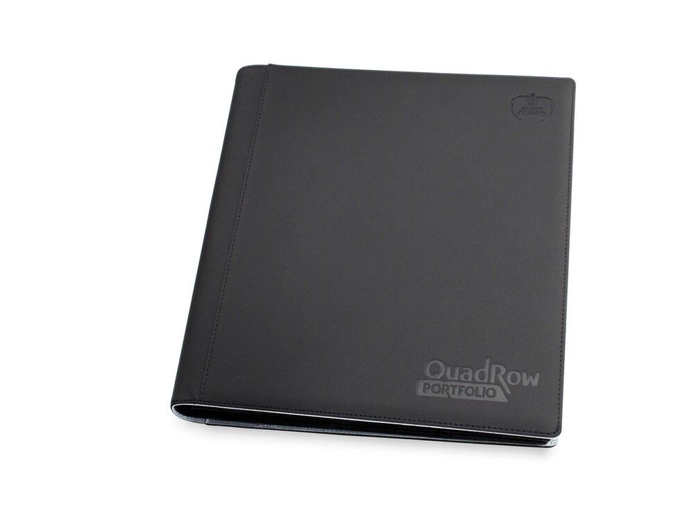 Ultimate Guard 12-Pocket Quadrow Portfolio Xenoskin Black - Good Games