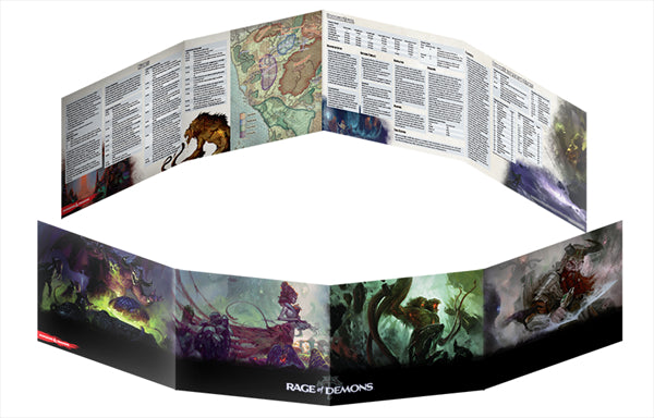 Dungeons & Dragons - Rage Of Demons - DM Screen - Good Games
