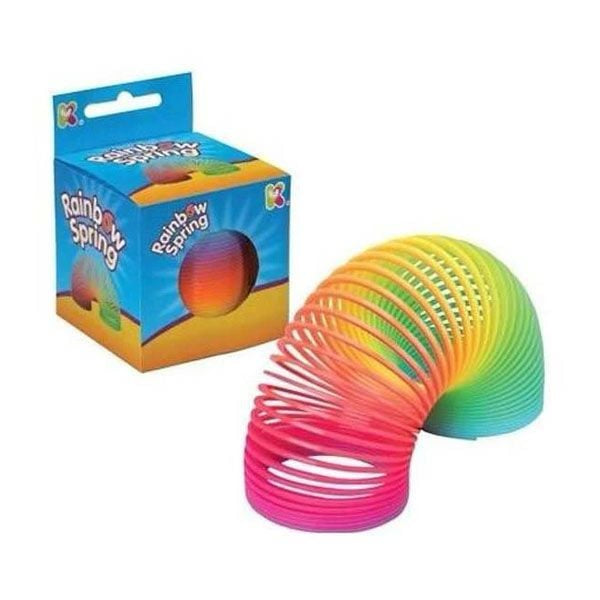 Rainbow Plastic Spring 6cm - Good Games