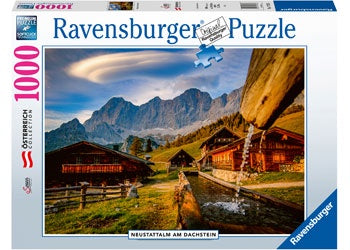Ravensburger - Neustattalm Dachstein Mountains - 1000 Piece Jigsaw - Good Games