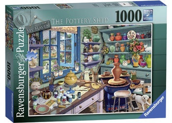 Ravensburger - My Haven No.3 The Pottery Shed 1000 Piece Jigsaw - Good Games