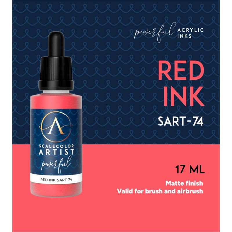 Scale 75 Scalecolor Artist Red Ink 20ml (Preorder) - Good Games