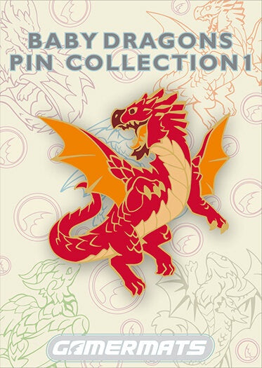 Baby Red Dragon from Baby Dragons Pin Set 1 - 2 Pin - Good Games