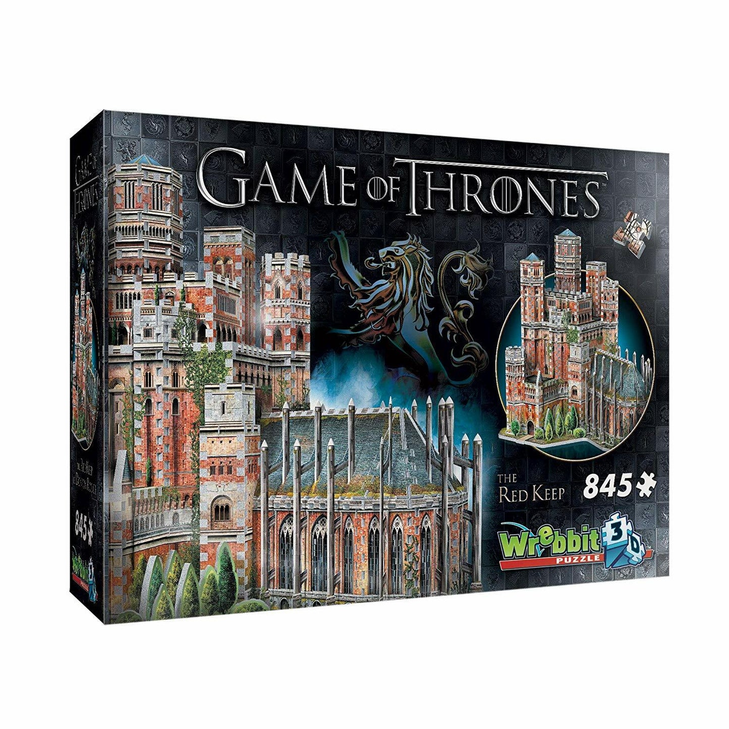 Wrebbit - Game Of Thrones - Redkeep 845 Piece 3D Jigsaw - Good Games