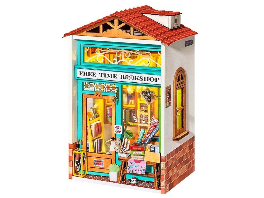 DIY Mini House Free Time Bookshop - Good Games